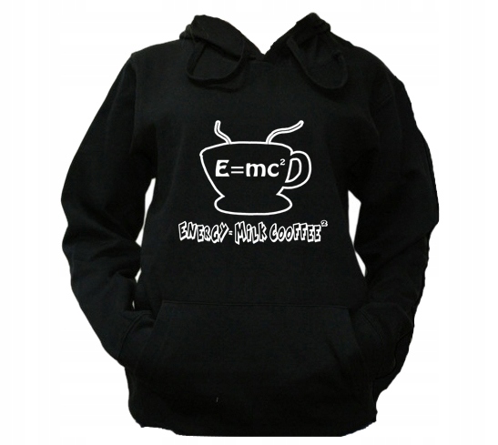 

S Bluza Kaptur Męska Kawa Coffeholic Coffee