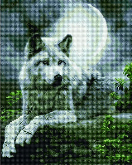 Diamantová mozaika na kroně 40x50 Ipicasso-pl