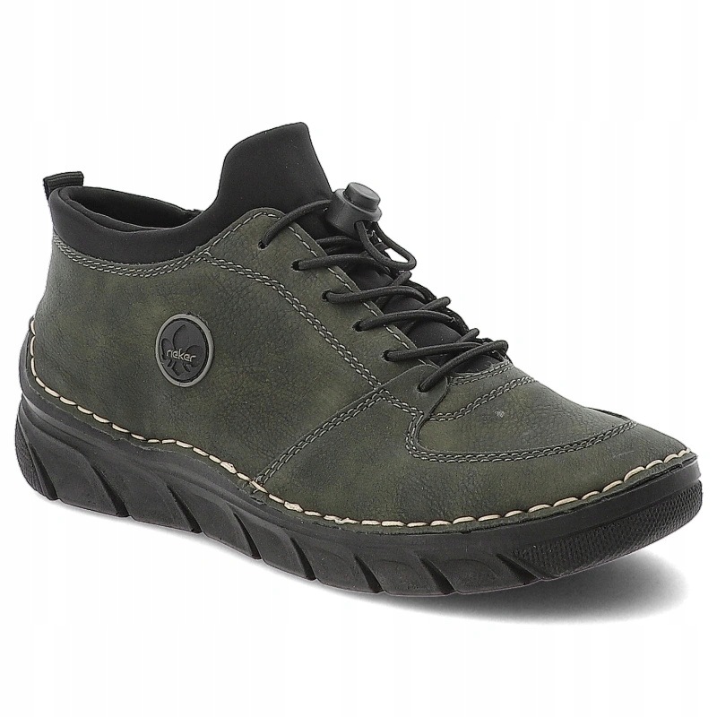 Dámské kozačky Rieker, zelené, 55071-54 Green