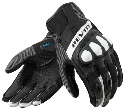 Rev'it Ritmo Black Grey Pánske Motocyklové Rukavice Krátke M