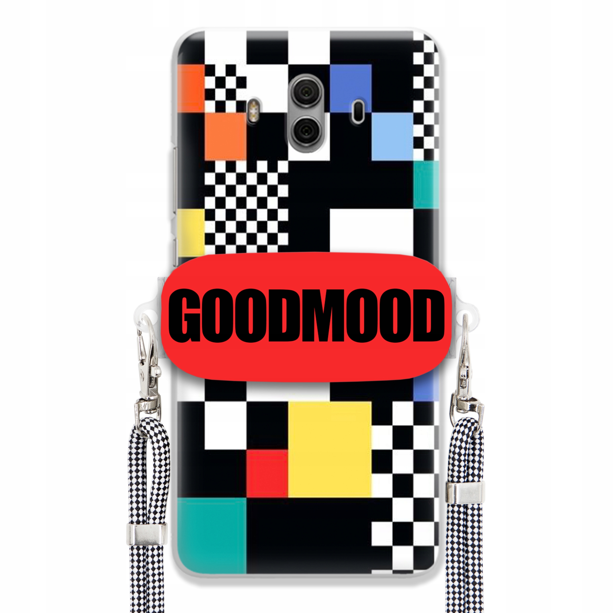 Pouzdro Pro Huawei Mate 10 Case Držák Na Vodítko Zebra Telefonu Pixelart MIX Vzorů