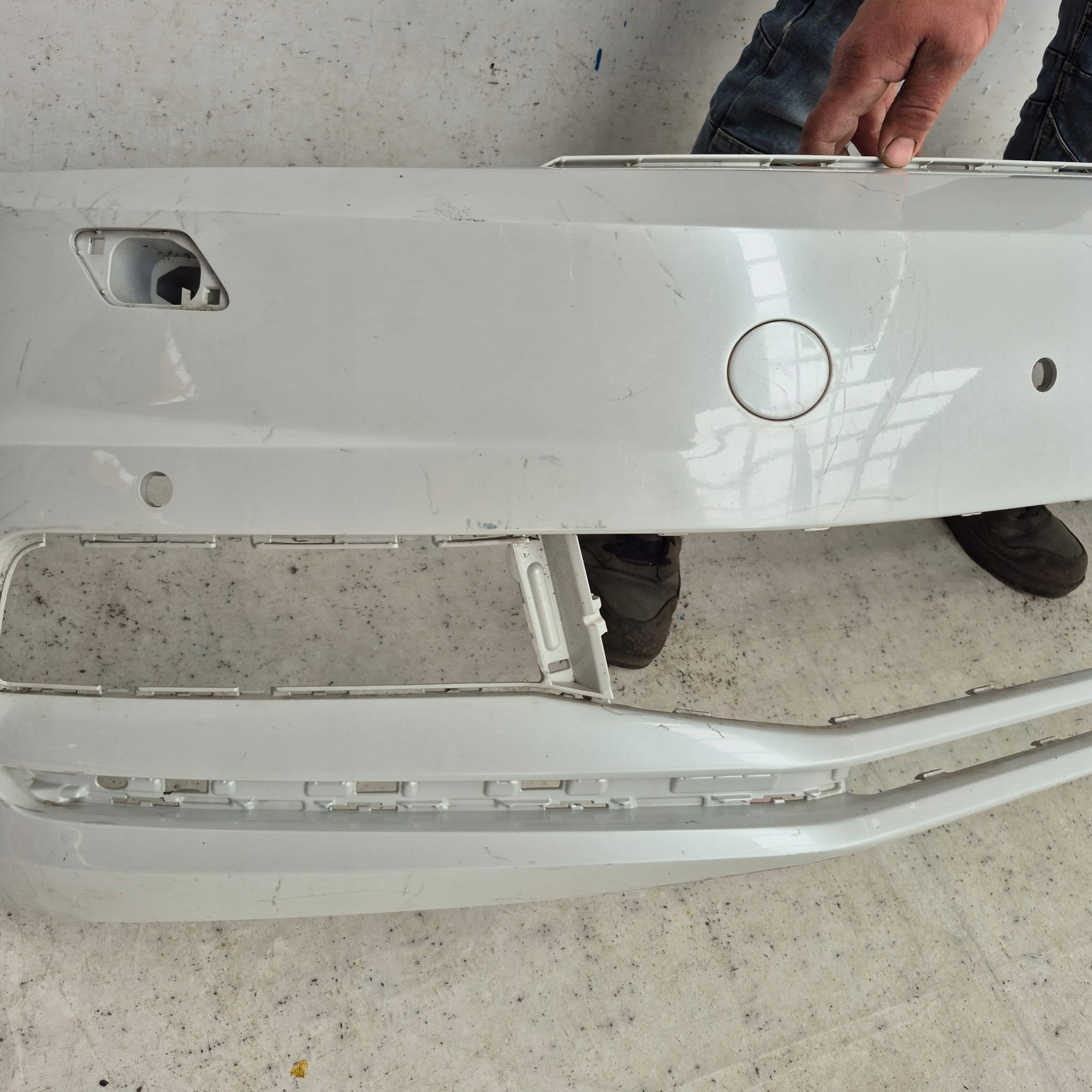 VW TOURAN 5TA 15- bumper front front 4XPDC 5TA807221A