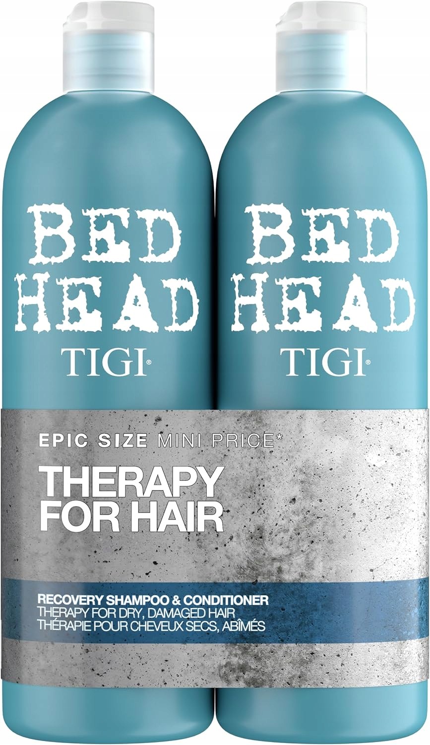 Tigi Bed Head Recovery zestaw regenerujący szampon odżywka 2x750ml