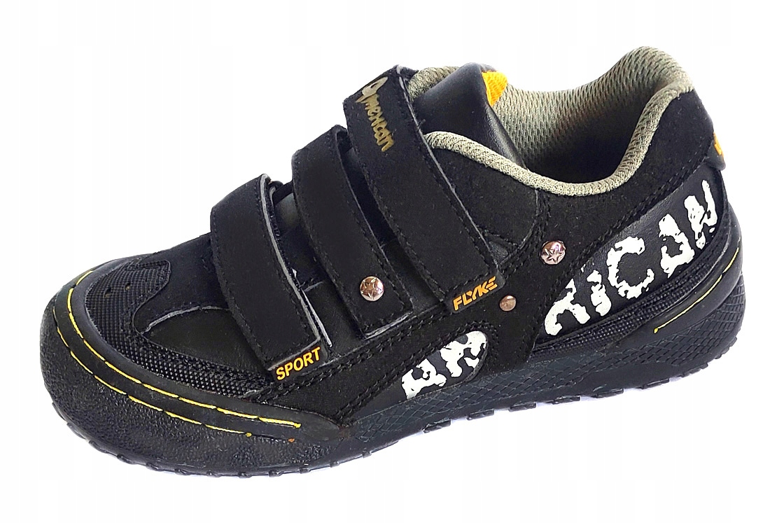 

Buty Sportowe na rzepy adidasy czarne 34