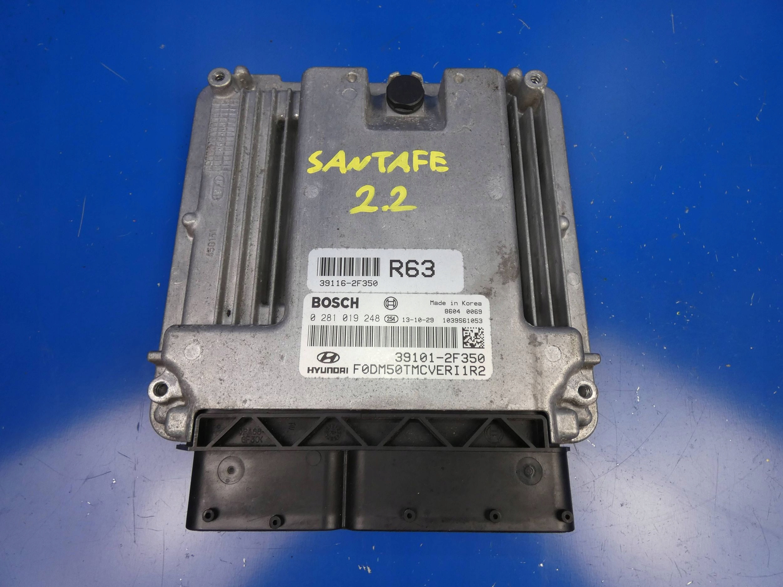 HYUNDAI SANTA FE III KIA SORENTO 2.2 CRDI computer of the engine control unit