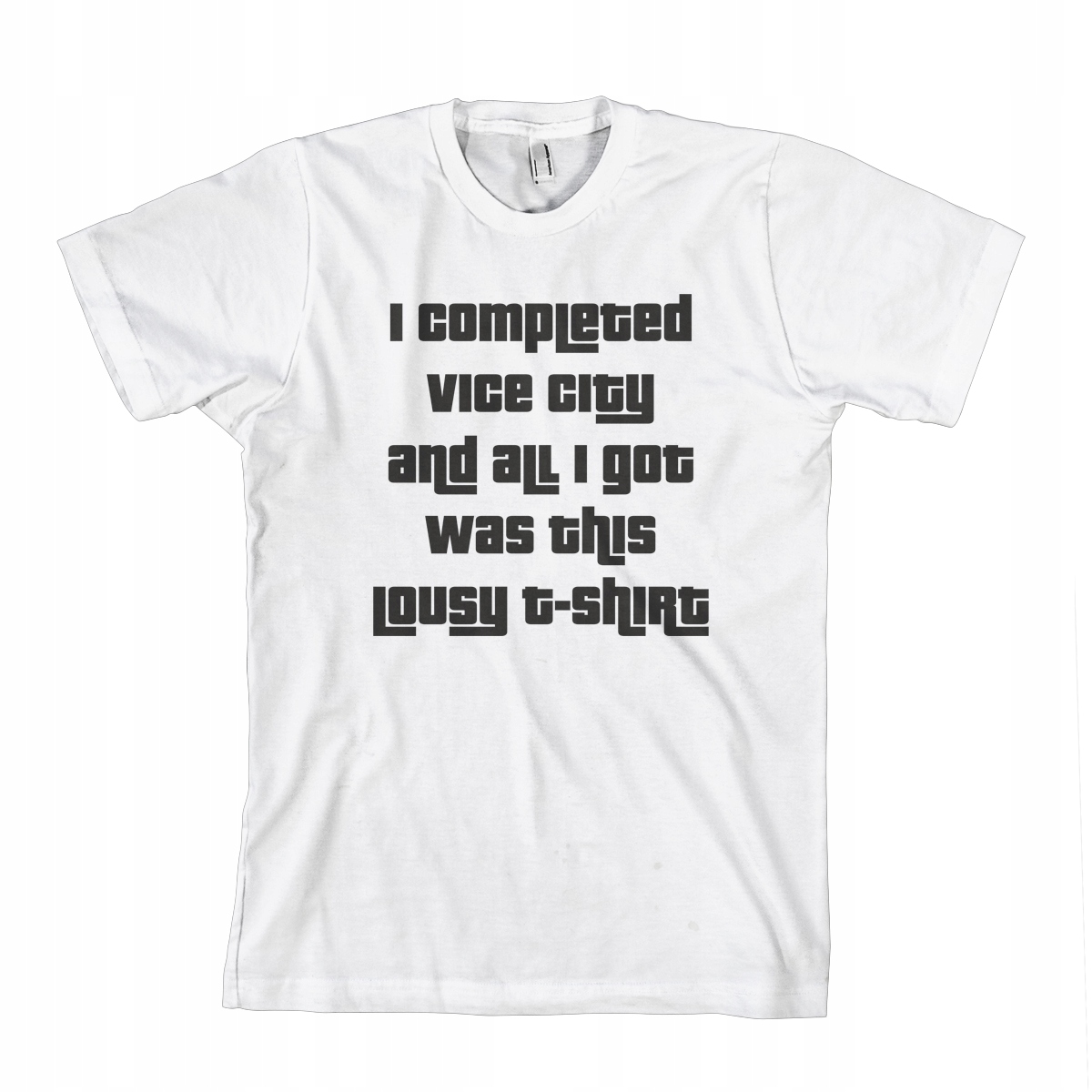 

I Completed Vice City t-shirt koszulka męskaXL