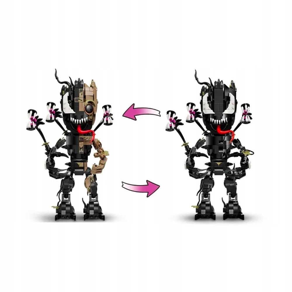LEGO MARVEL GROOT I VENOM FIGURKA STRAŻNICY GALAKTYKI DRZEWKO BOJOWE 2w1 Marka LEGO
