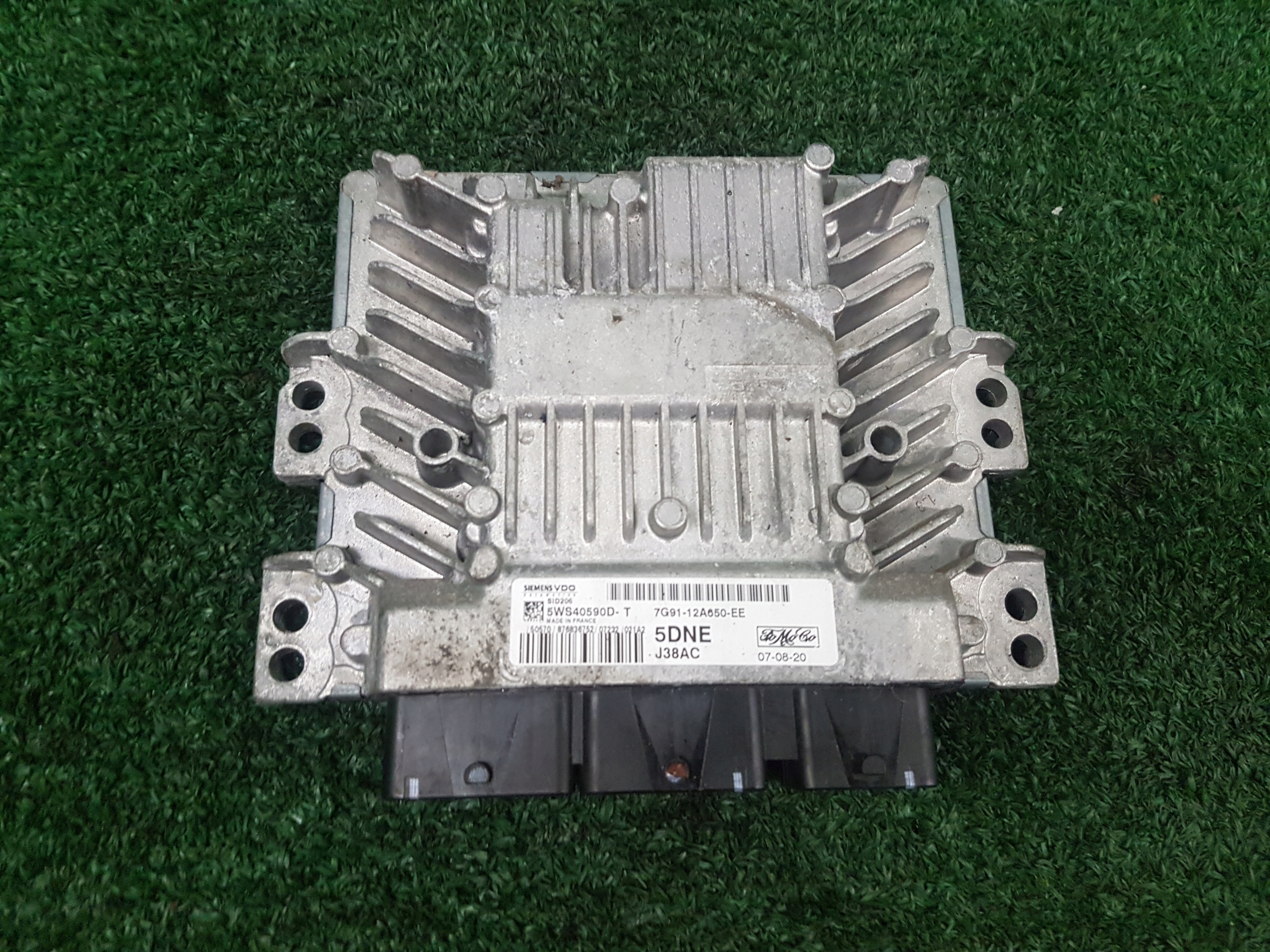 computer of the engine control unit FORD MONDEO MK 4 7G91-12A650-EE
