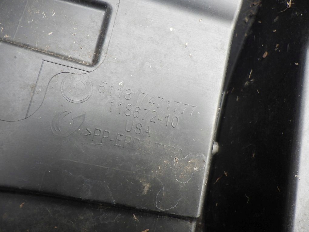 BMW X6 G06 COUVERTURE DU CAPOT MOULAGE