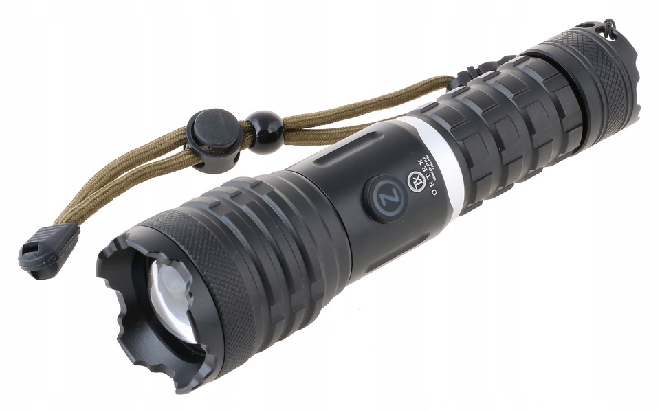 

Latarka XHP90 Led Taktyczna mocna Dioda Zoom Sos