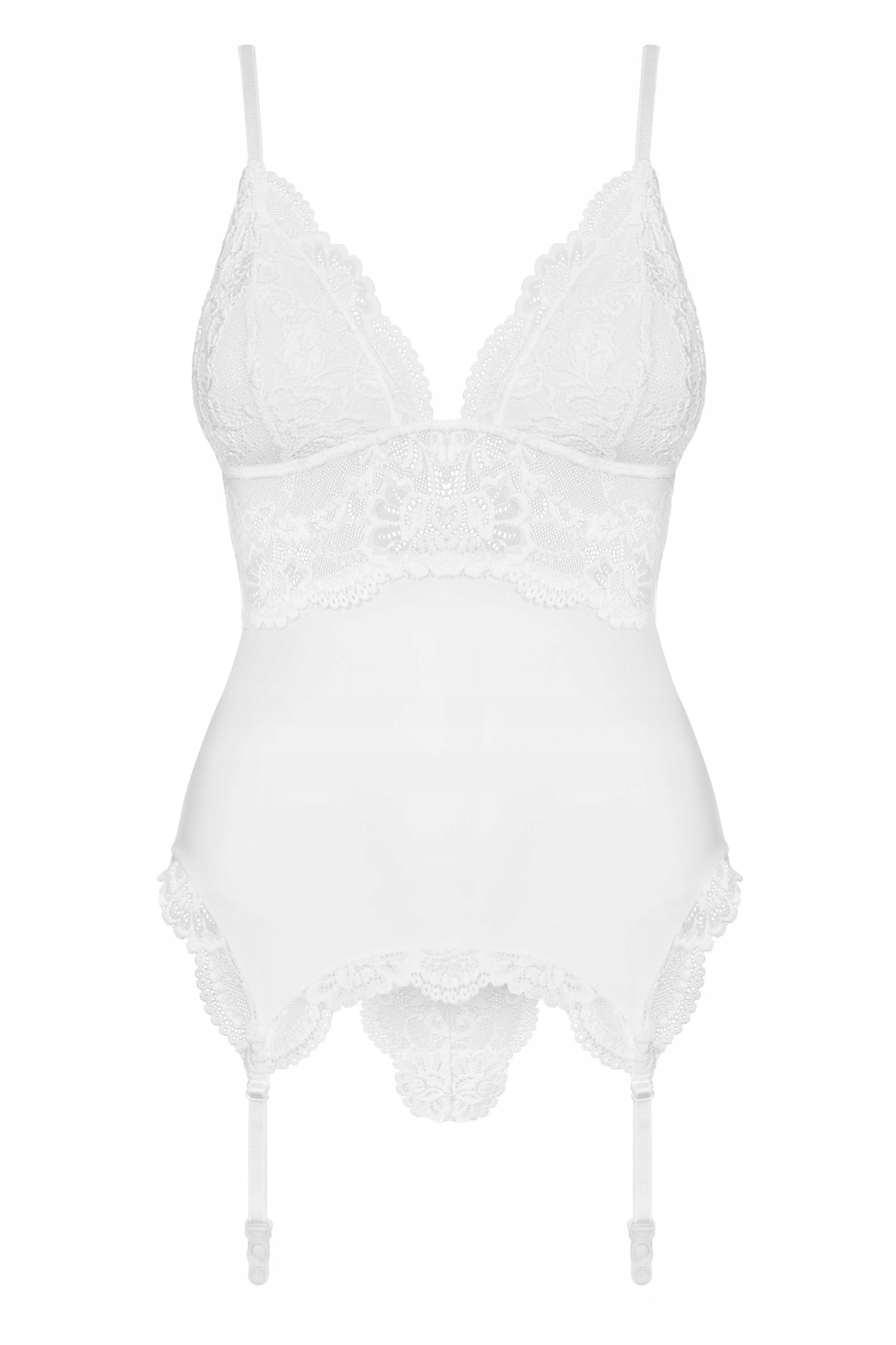 Seksowna bielizna ślubna gorset+majtki koronkowy Kolekcja SEXY PREZENT WIECZÓR PANIEŃSKI