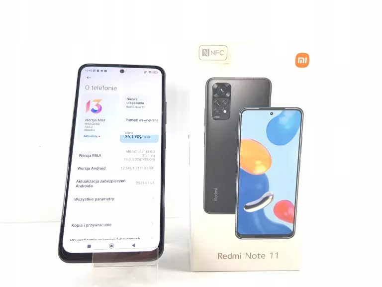 Smartfon Xiaomi Redmi Note 11 6 GB / 128 GB 4G (LTE) czarny
