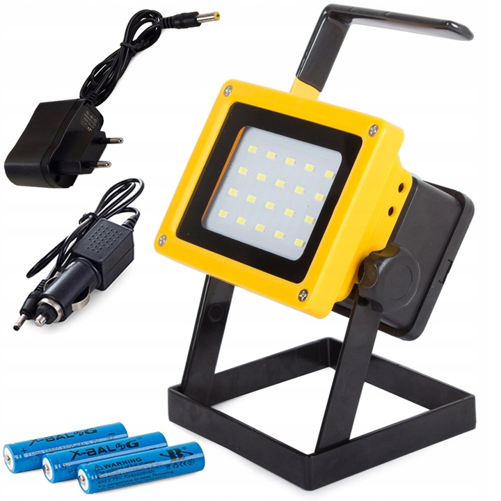 

Halogen Przenośny Led 100W Akumulatorowy Zimny