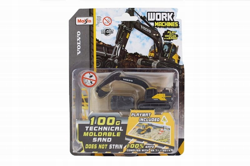 

Maisto Volvo Koparka z piaskiem i akcesoriami