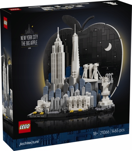 Lego Architecture New York Velké Jablko 21066