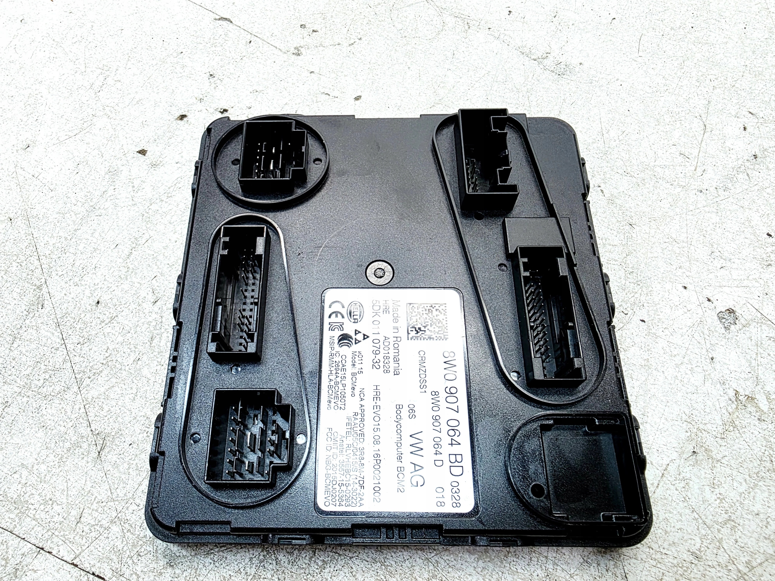 module control unit KOMFORTU AUDI A4 B8 A5 Q7 4M 8W0907064BD