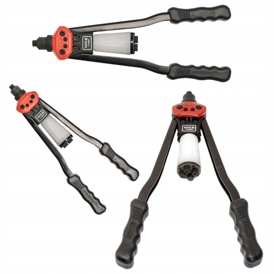 Nitownica Dźwigniowa Krótka 2,4-6,4mm do nitów niciarka Yato YT-36095