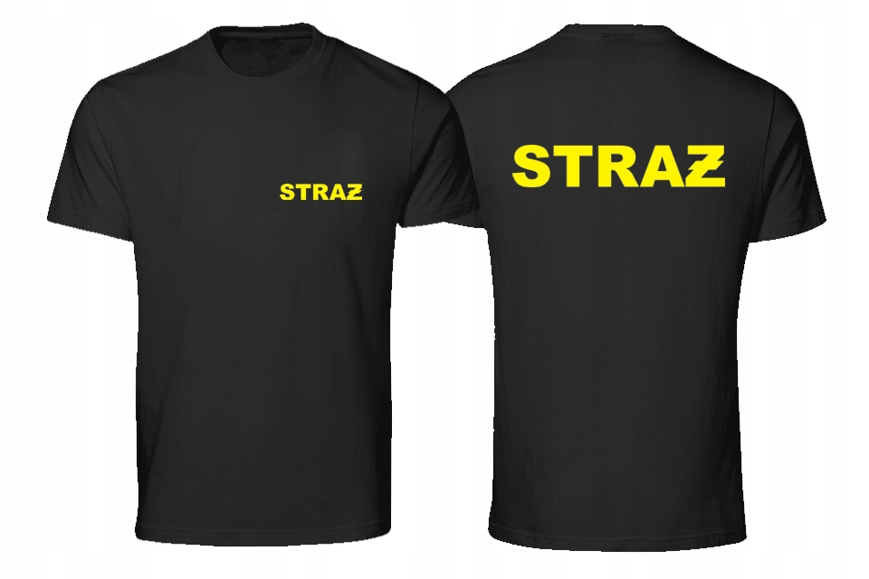 

Koszulka z nadrukiem Straż, dla Straży S-xxl