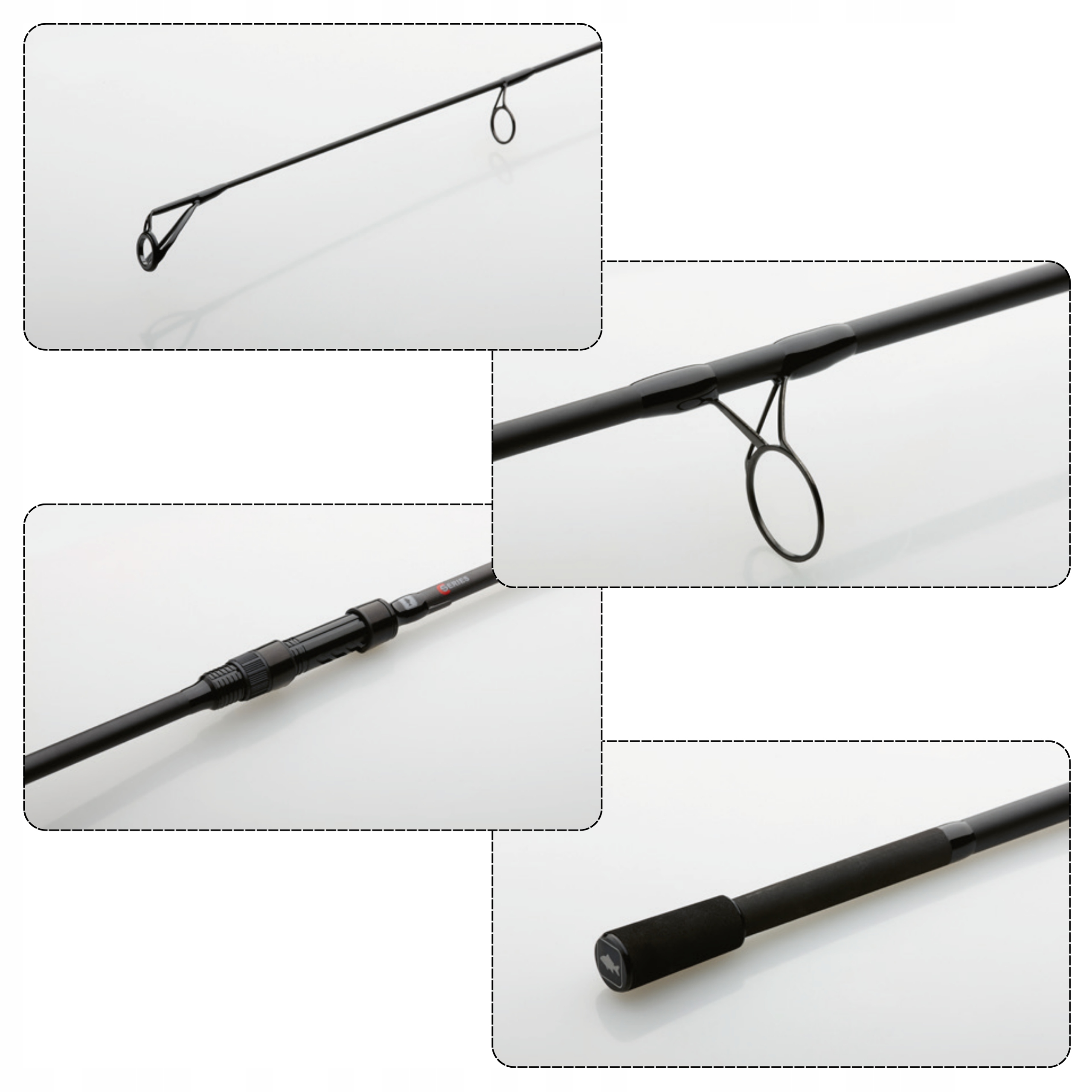 Wędka karpiowa C-SERIES AB 3,60m 3.50LBS 3-częściowa - PROLOGIC Model C-Series