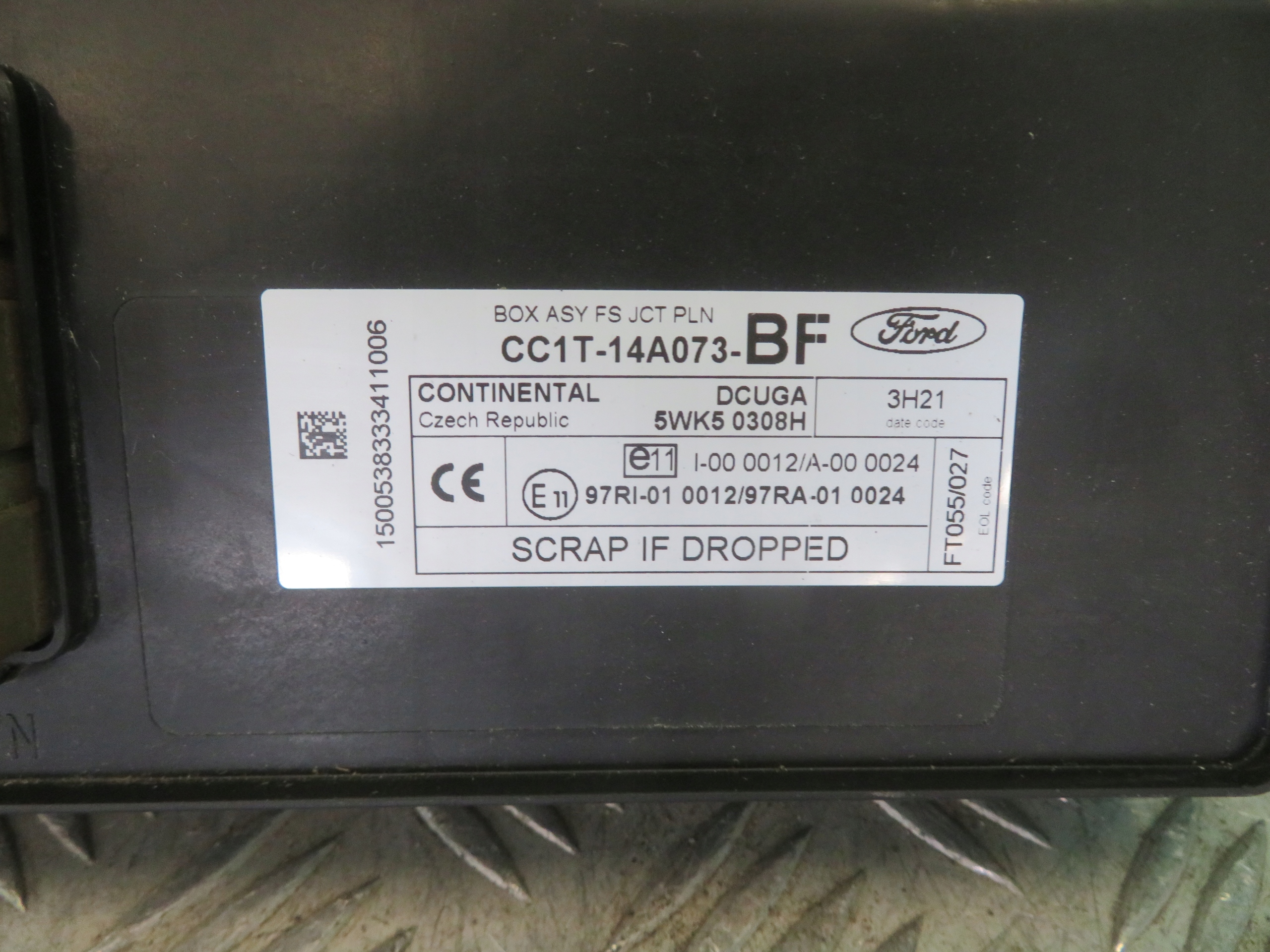 comfort control unit FORD TRANSIT MK7 CC1T-14A073-BF