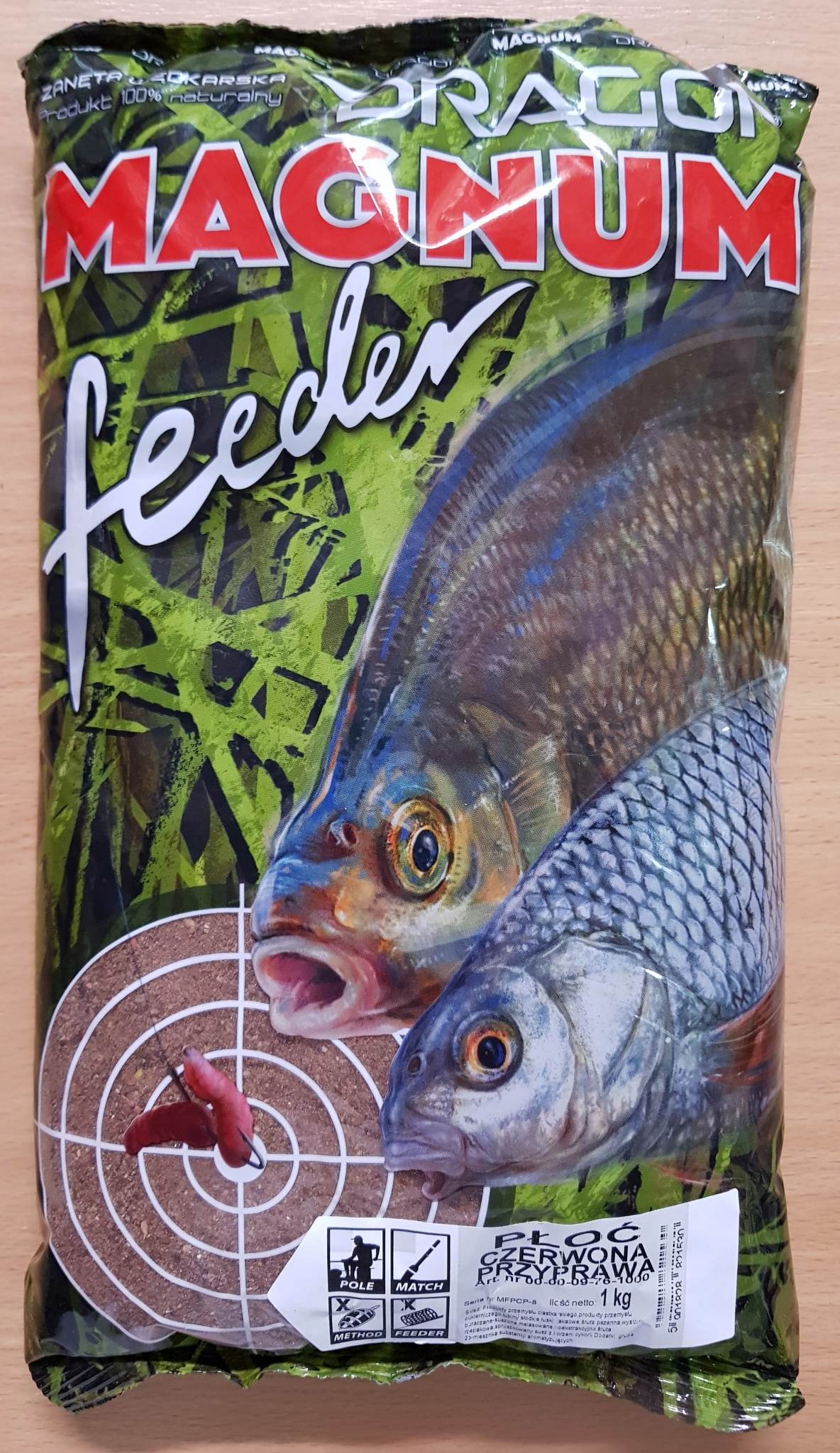 Zanęta Magnum Feeder 1kg – Płoć-Czerwona Przyprawa