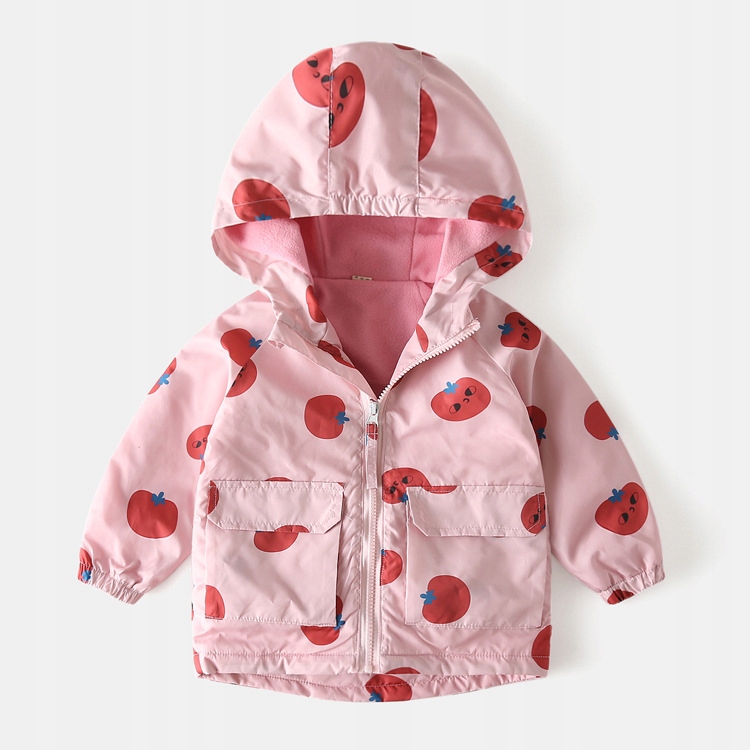 

Dziewczęca Wiosenna Kurtka Parka Ocieplona r.98