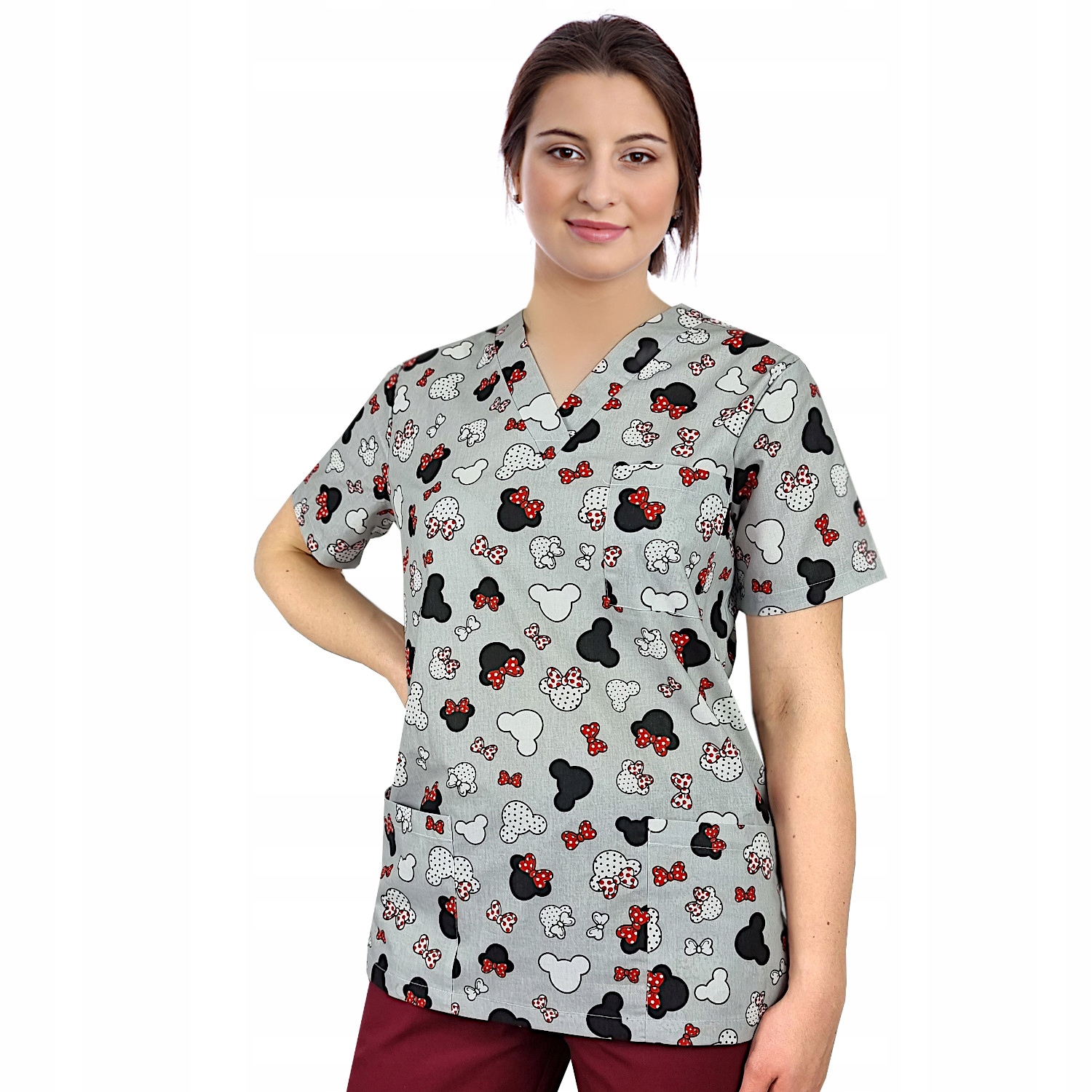 

Bluza medyczna damska fartuch kolorowy 3XL