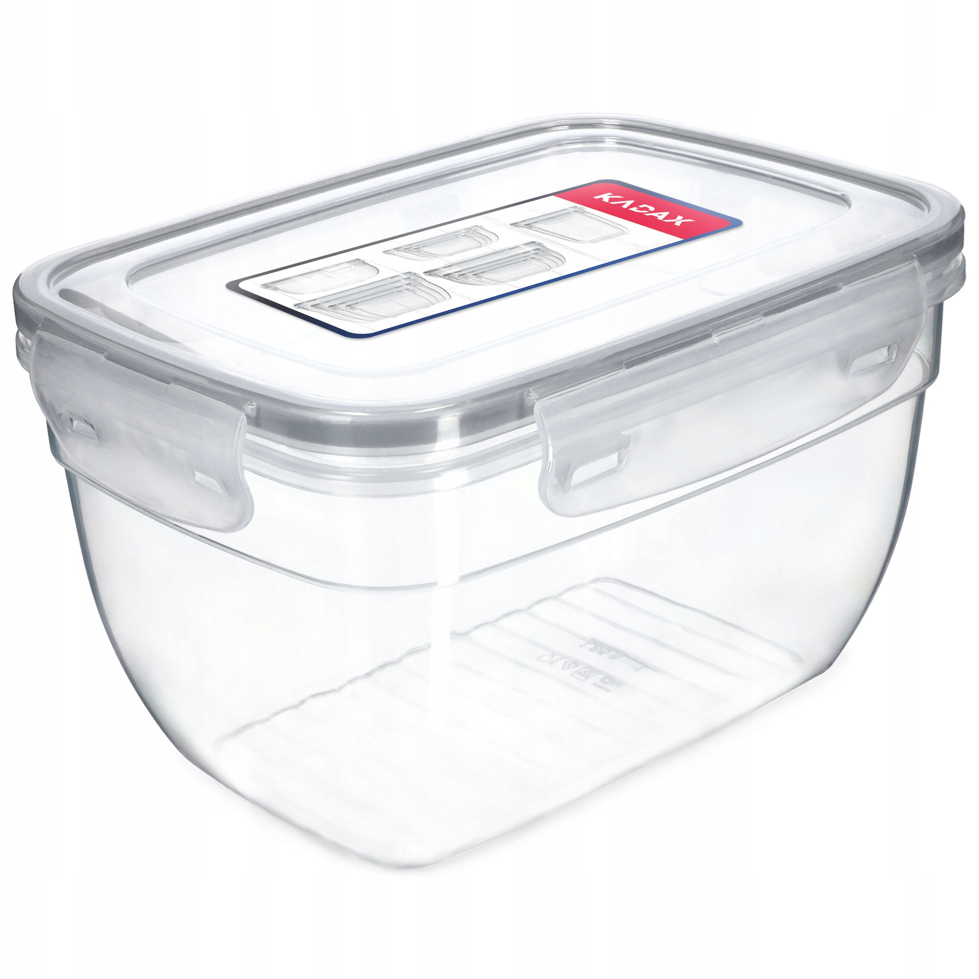 

Pojemnik Pudełko Plastikowe Na Żywność Lunch 1,85L