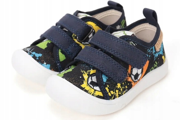 Buty Dziecięce do Przedszkola dla Chłopca Trampki na Rzepy DDStep 27