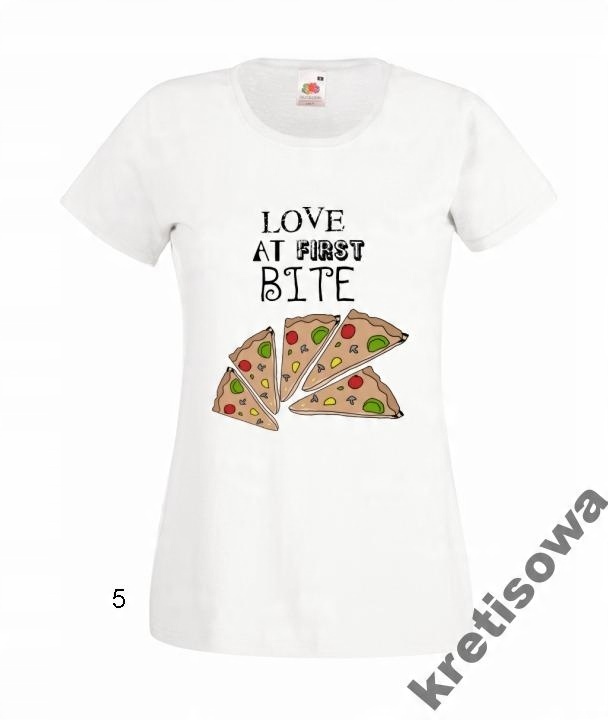 

Koszulka Dla Miłośników Pizzy Pizza Rozmiary