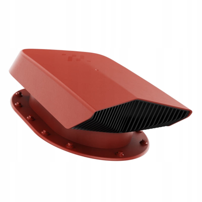 Větrací Ventilátor Pro Ploché Pokrytí Červený 3009