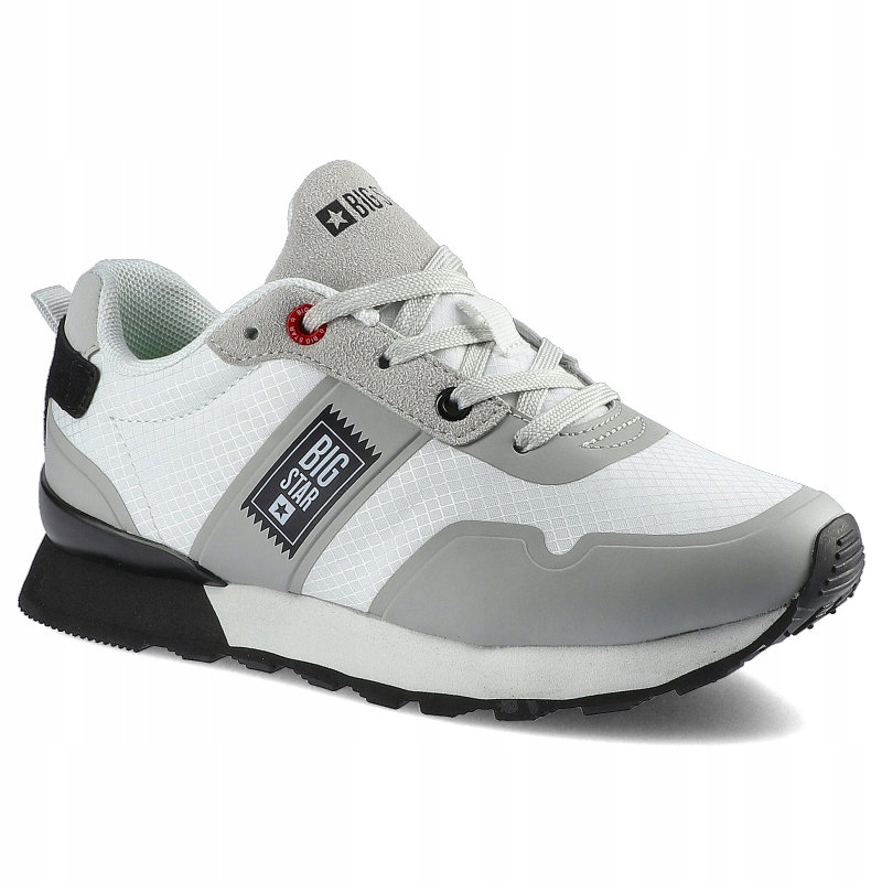 

Białe Sneakersy Big Star Dziecięce Buty Ze Skóry
