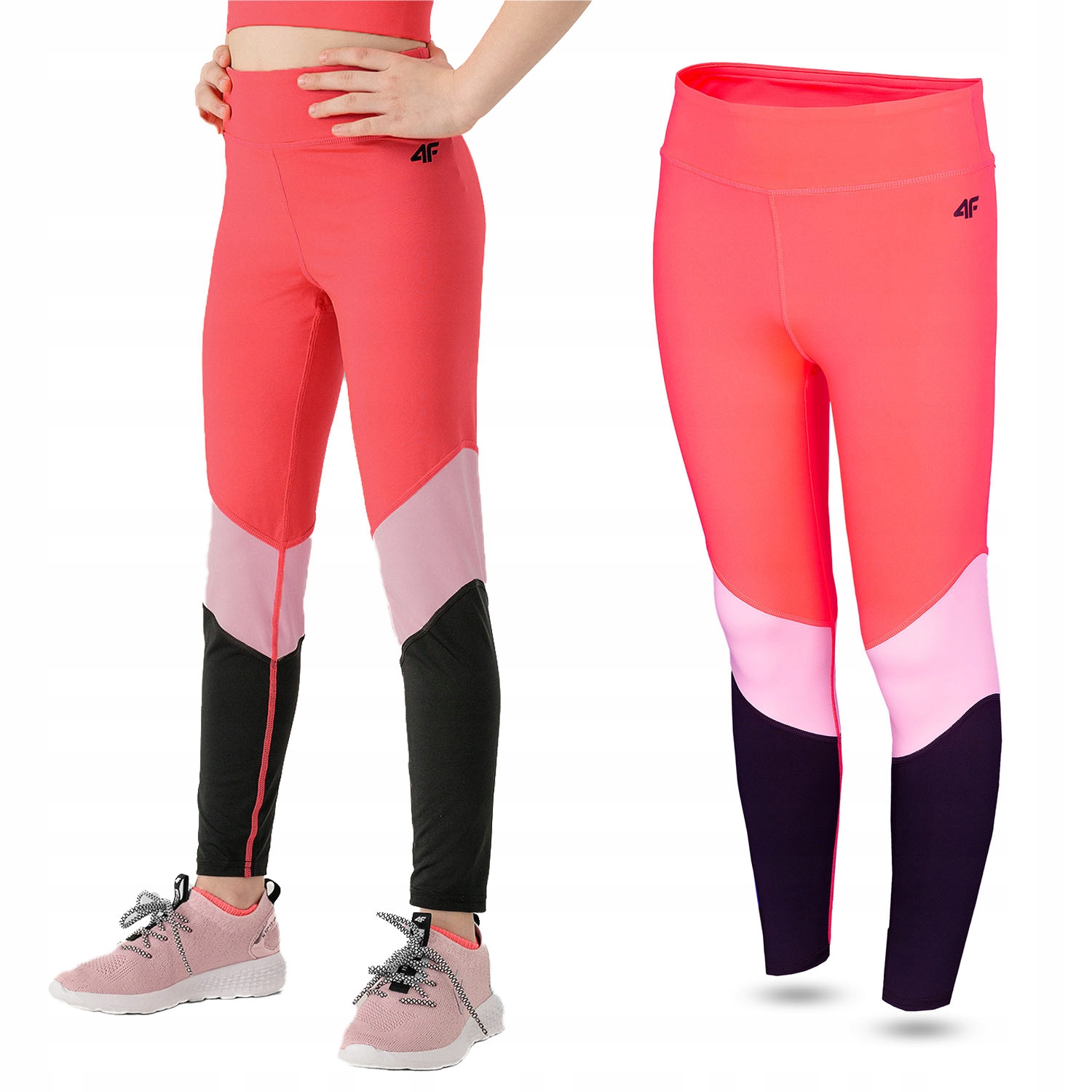 

Legginsy Funkcyjne Dziewczęce 4F Dry L22-JSPDF003
