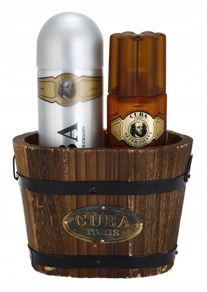 Cuba Original 100ml EDT + 200ml DEO WIADERKO ZESTAW