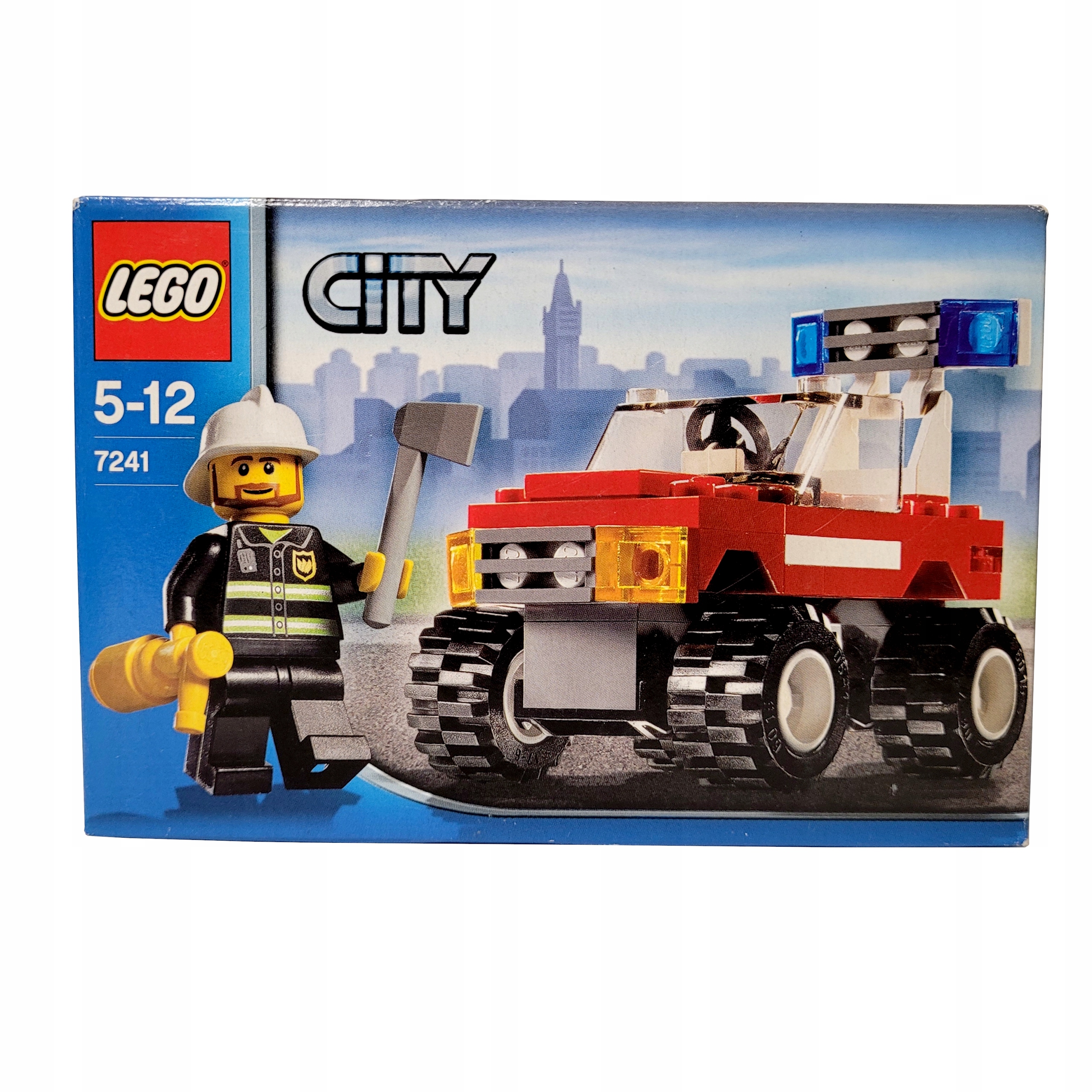Lego City Wóz dowódcy Straży 7241 Straż Pożarna Misb 2005