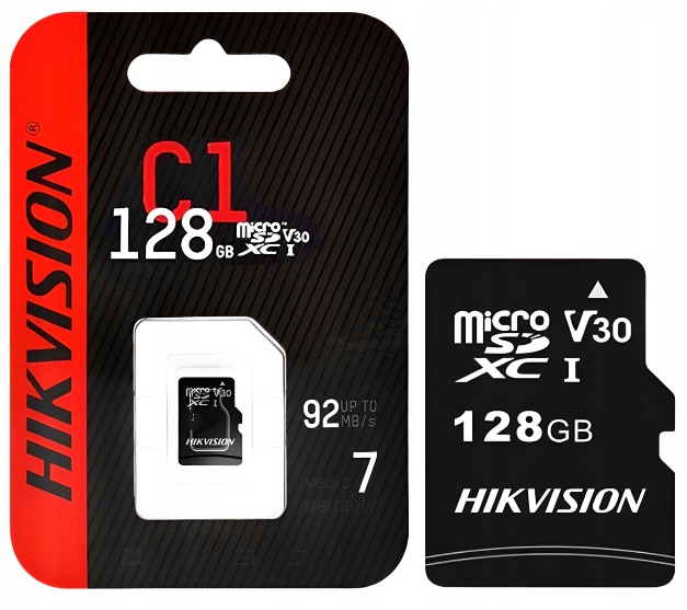 Karta pamięci MicroSD 128GB Hikvision 128Gb do kamer