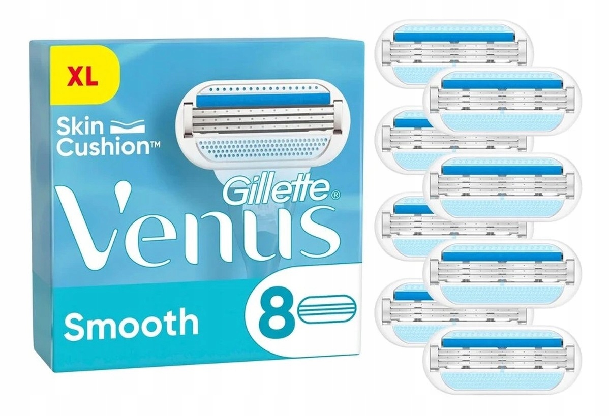Gillette Venus smooth Výměnné břity pro holicí strojek 8ks