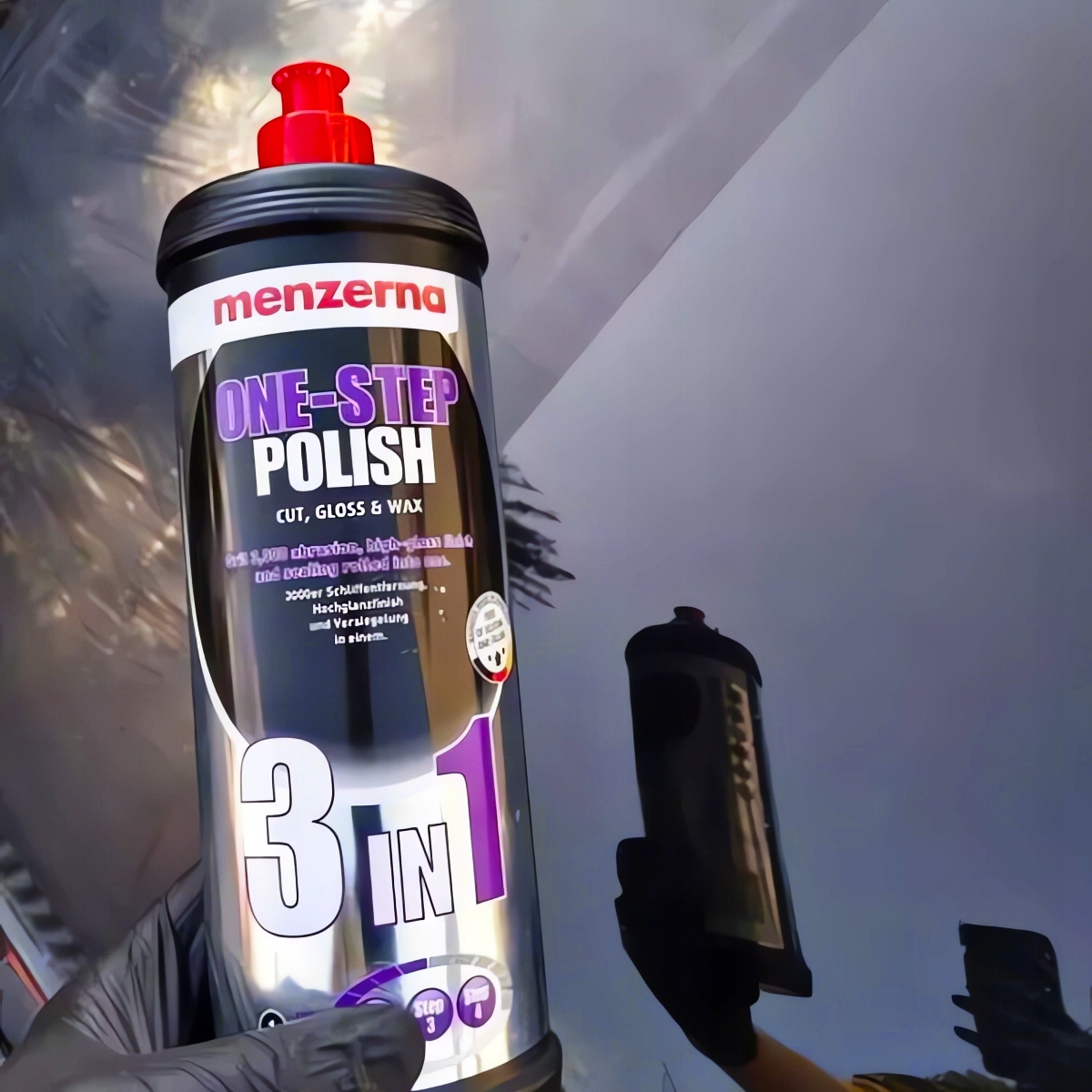 Menzerna 3w1 One Step Pasta Polerska Do Usuwania Rys 3in1 250ml MIKROFIBRA Rodzaj polerowanie lakieru