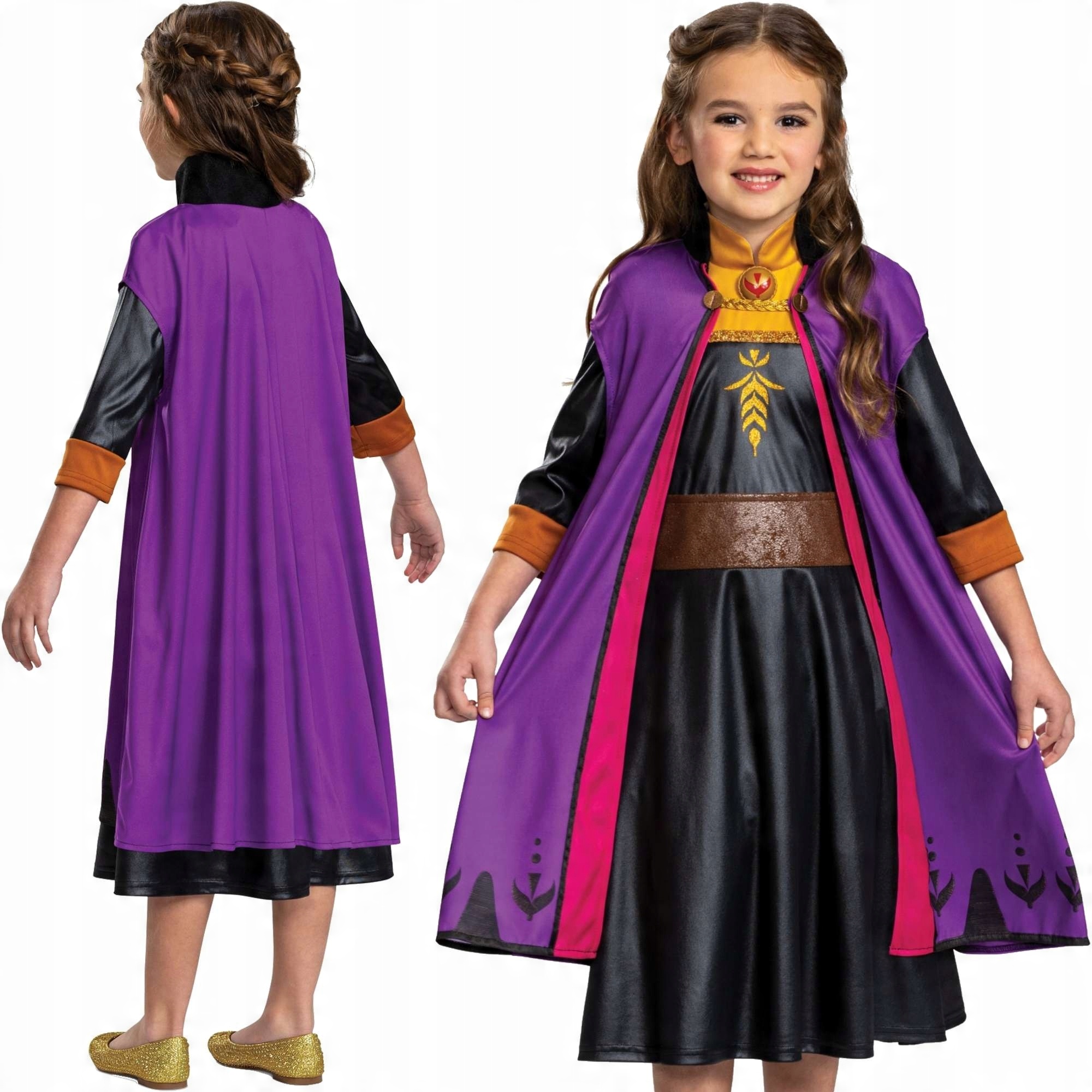 

Strój Karnawałowy Anna Kraina Lodu Disney 5-6LAT S