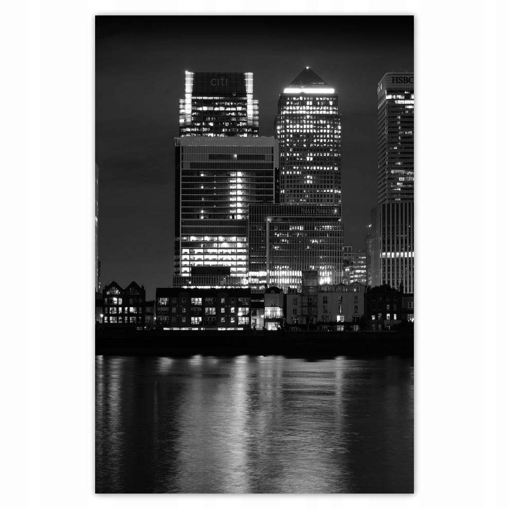 

Plakat 62x93 Black and White London