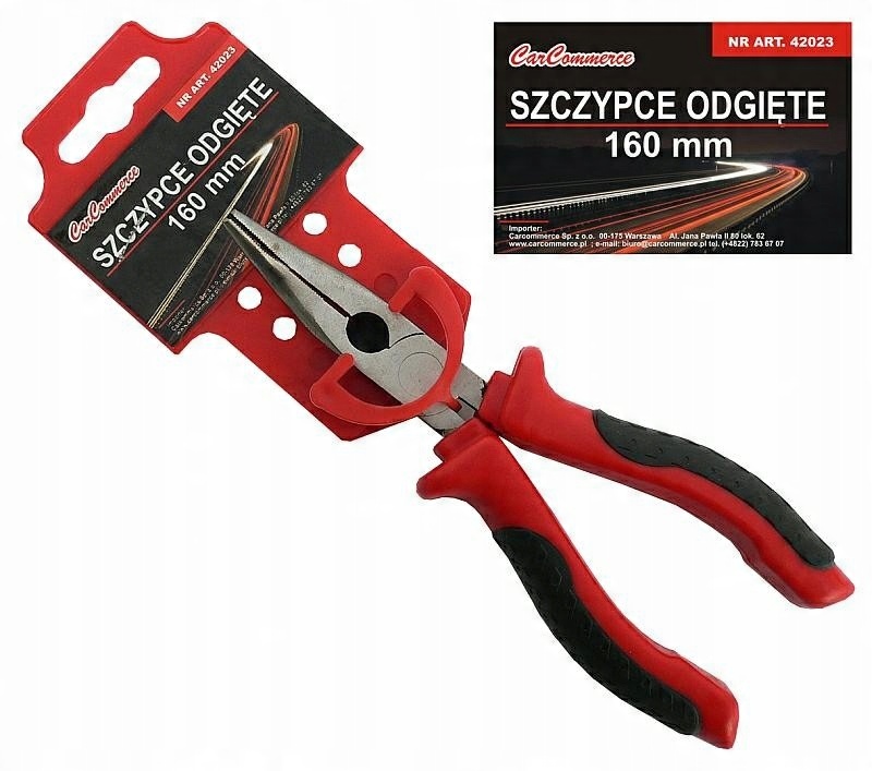 

Szczypce Odgięte 160 mm Carcommerce