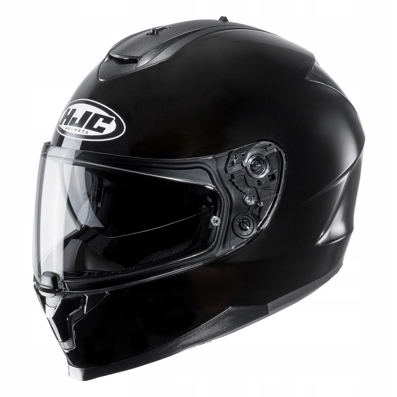 KASK MOTOCYKLOWY INTEGRALNY HJC C70N SOLID METAL BLACK