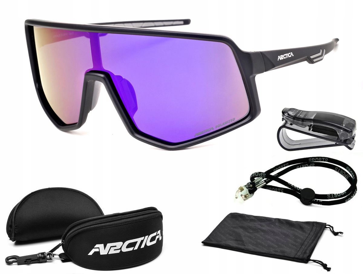 Arctica Polarizační Sluneční Cyklistické brýle S-331C Velké Sklo