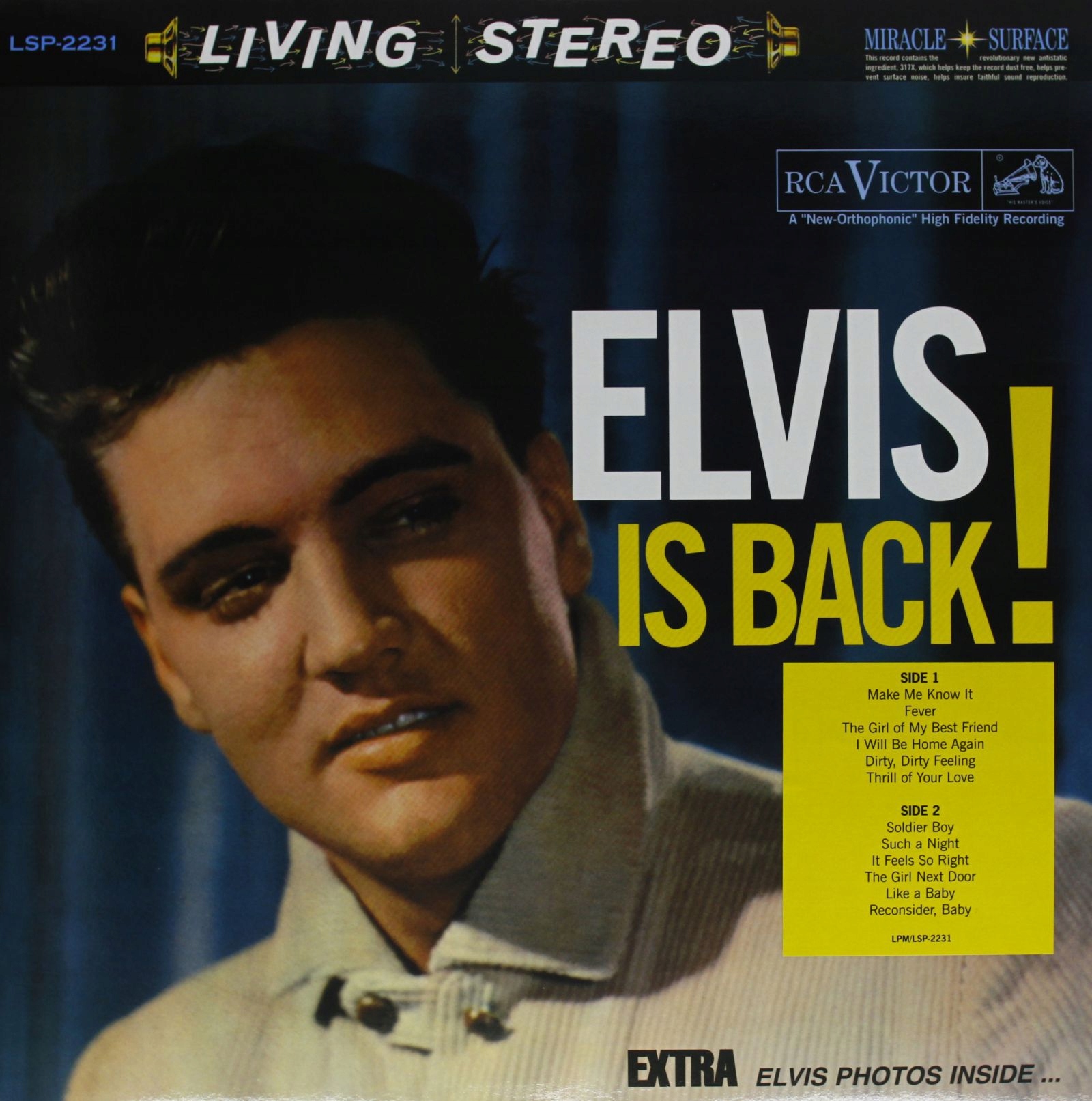 Elvis Presley: Elvis Is Back [winyl]