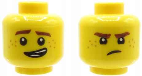 

Lego głowa główka figurki dwustronna 3626cpb1892