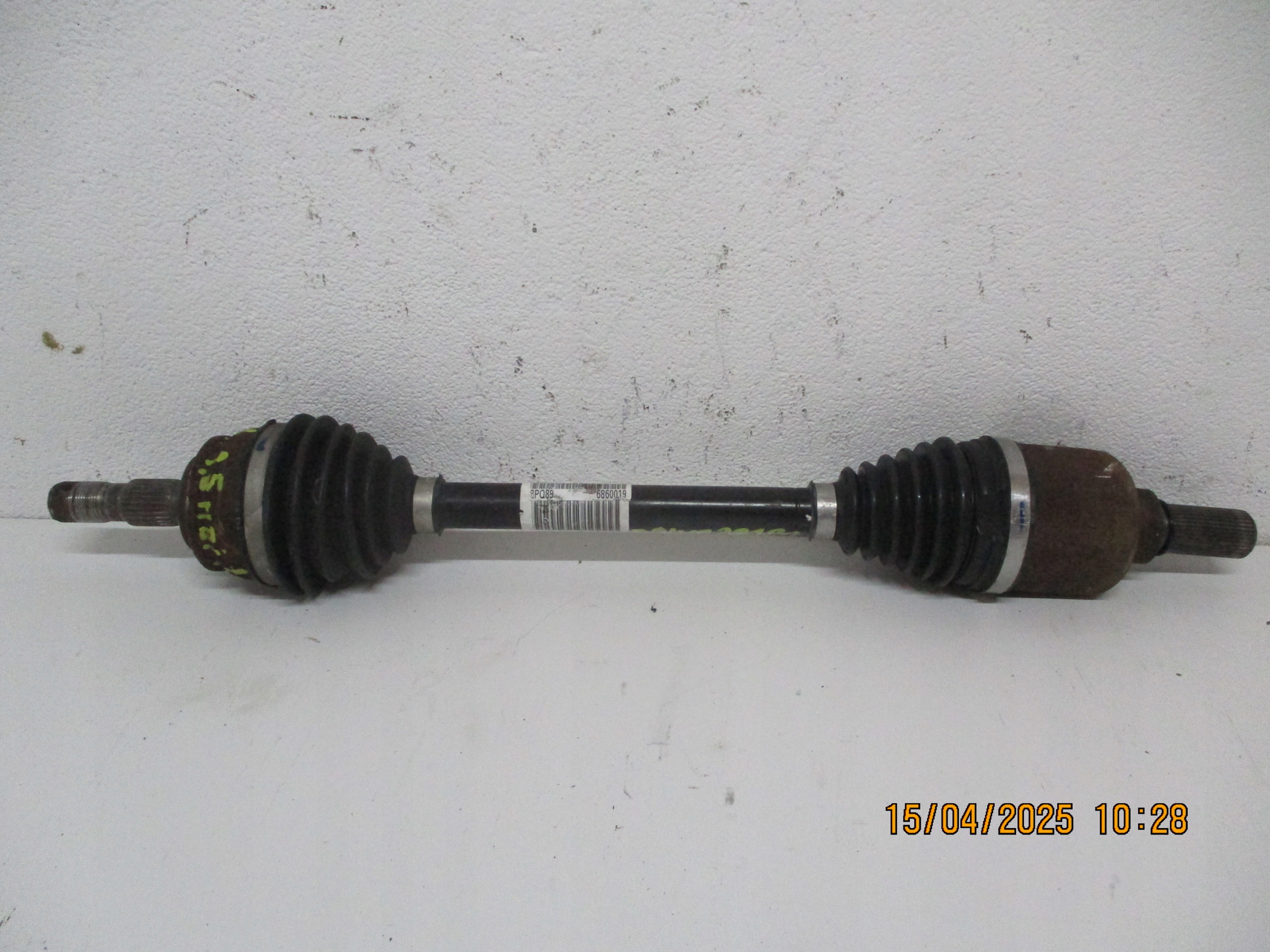 semi-axis left CITROEN C4X 9841939180