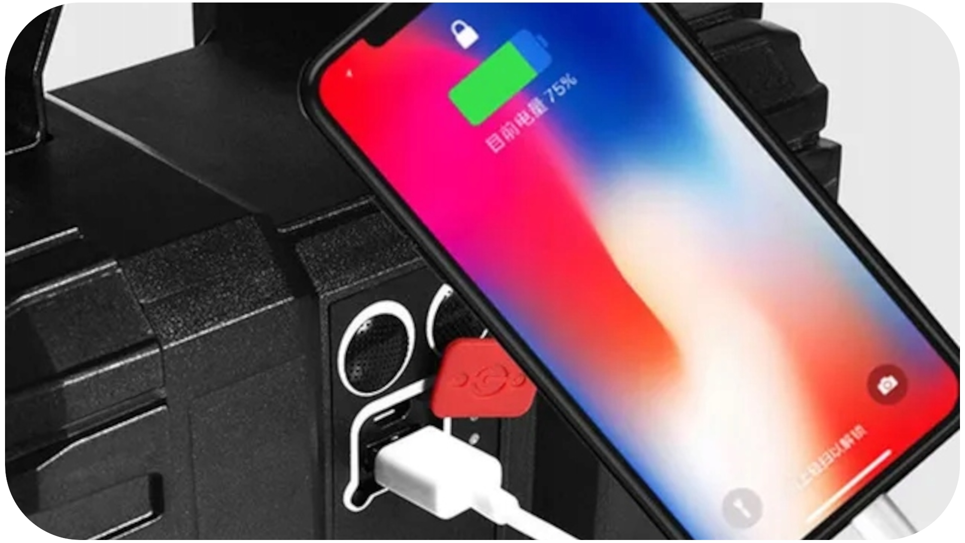 MOCNA Latarka LED Akumulatorowa Szperacz odporna USB Powerbank DWUSTRONNA Liczba trybów 7