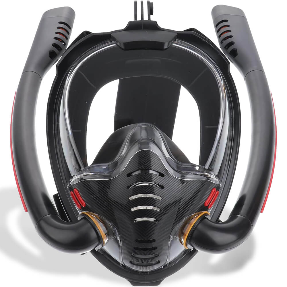 MASKA DO NURKOWANIA SNORKELINGU PEŁNOTWARZOWA NA CAŁĄ TWARZ DO WODY S/M Marka inna