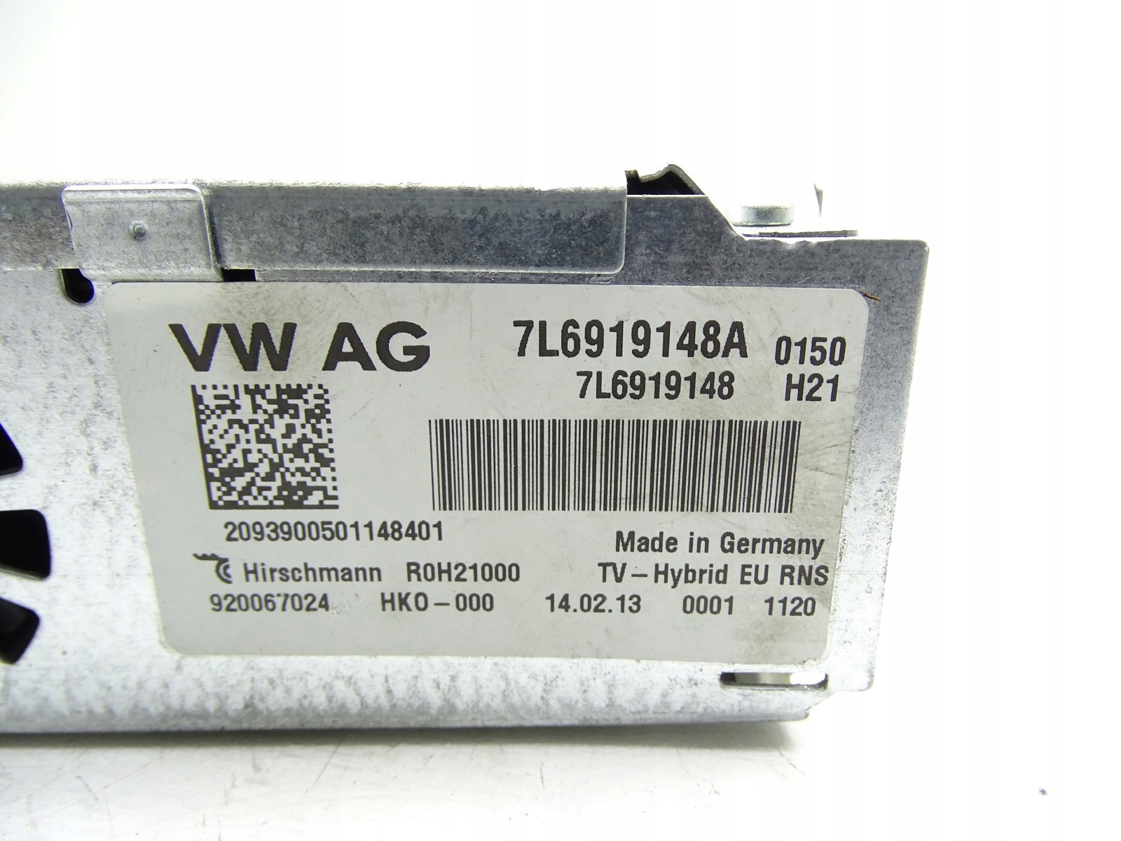 modulo Centralina TUNER TV VW PHAETON e LIFT 7L6919148A