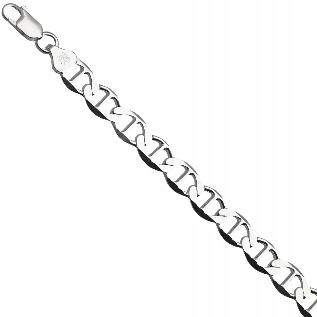 Łańcuszek srebrny żyletka 55cm 8.7mm 925